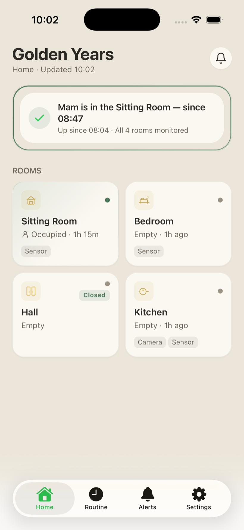 The Golden Years app